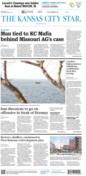 Cover of The Kansas City Star