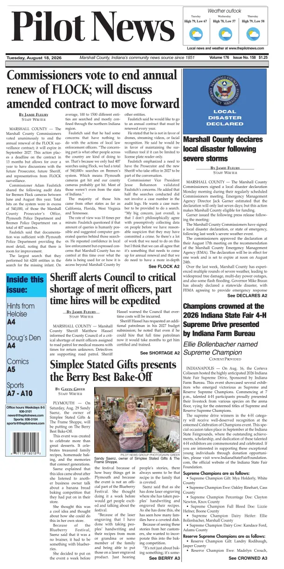 Cover of The Pilot News