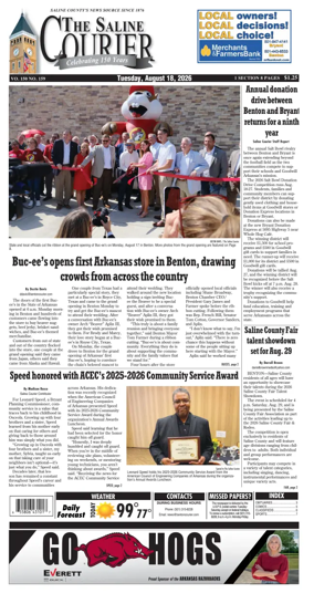 Cover of The Saline Courier