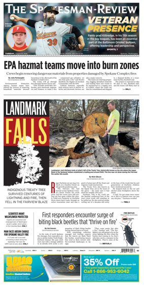 Cover of The Spokesman-Review (Spokane)