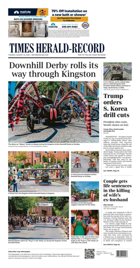 Cover of Times Herald-Record