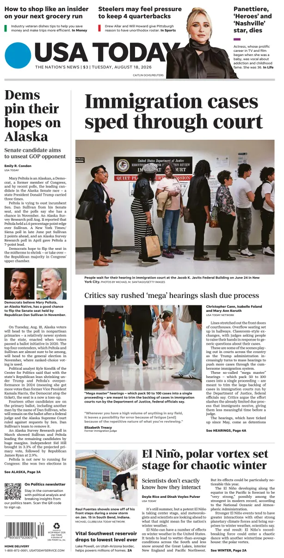 Cover of USA TODAY US Edition
