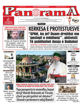Cover of Panorama (Albania)