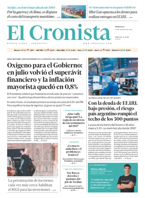 Cover of El Cronista