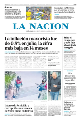 Cover of La Nacion