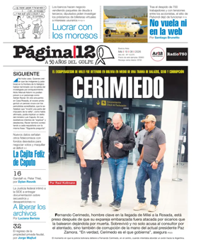 Cover of Pagina 12