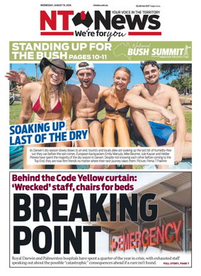 Cover of NT News