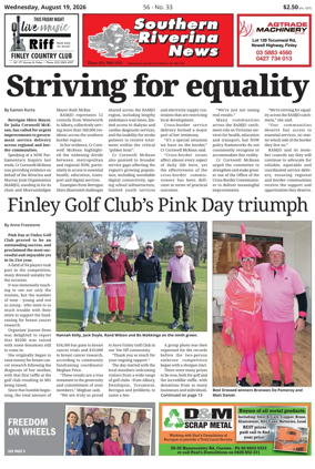 Cover of Southern Riverina news