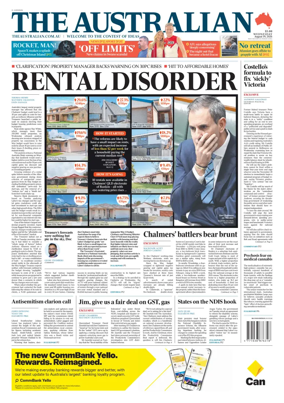 Cover of The Australian
