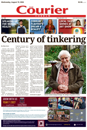 Cover of The Cobram Courier