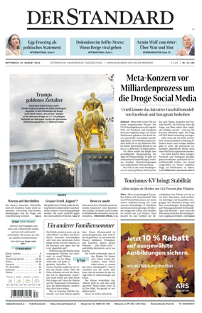Cover of Der Standard