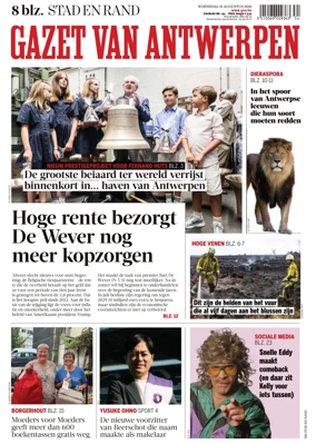 Cover of Gazet van Antwerpen Stad en Rand