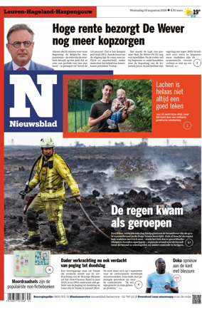Cover of Het Nieuwsblad