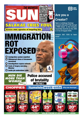 Cover of The Midweek Sun