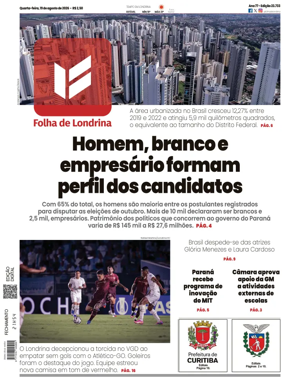 Cover of Folha de Londrina