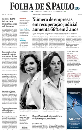 Cover of Folha de S.Paulo