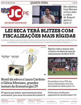 Cover of Jornal do Commercio