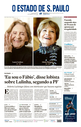 Cover of O Estado de S. Paulo