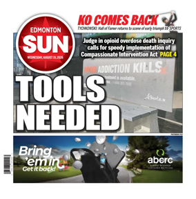 Cover of Edmonton Sun