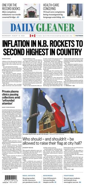 Cover of The Daily Gleaner