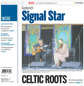 Cover of The Goderich Signal-Star