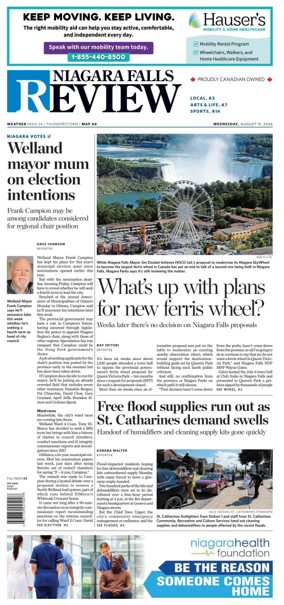 Cover of The Niagara Falls Review