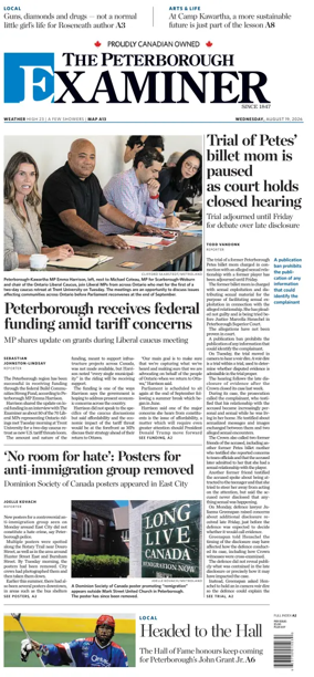 Cover of The Peterborough Examiner