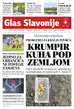 Cover of Glas Slavonije