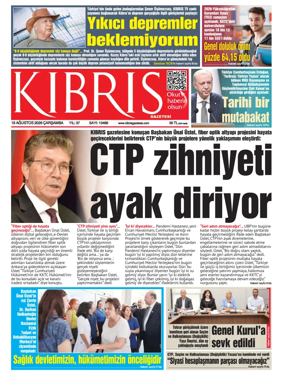 Cover of Kibris Gazetesi