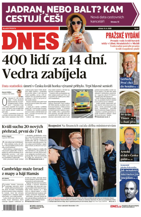 Cover of MF DNES
