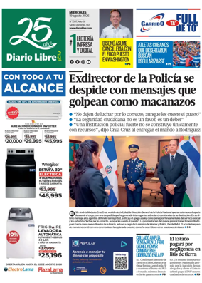 Cover of Diario Libre (Republica Dominicana)