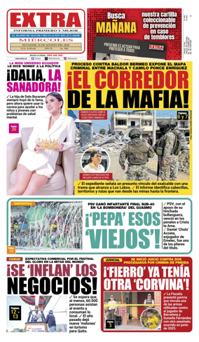 Cover of Diario Extra