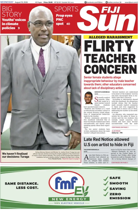 Cover of Fiji Sun