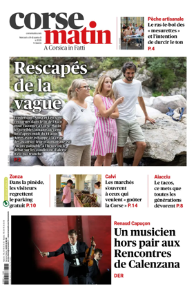 Cover of Corse Matin