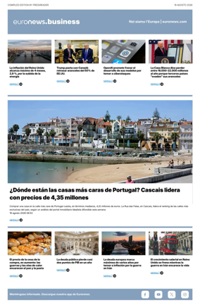 Cover of Euronews Business (Spanish) Compiled Edition