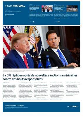 Cover of EuroNews (French Edition)