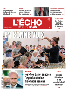 Cover of L'Echo Republicain