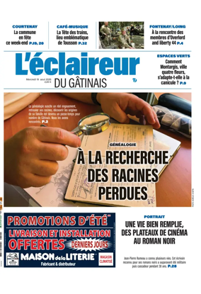 Cover of L'Eclaireur du Gatinais