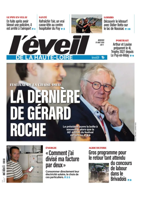 Cover of L'Eveil de la Haute-Loire