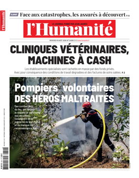 Cover of L'HUMANITE