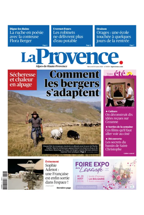 Cover of La Provence Alpes-de-Haute-Provence