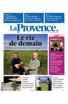 Cover of La Provence Arles