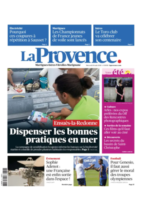 Cover of La Provence Martigues-Istres-Vitrolles-Marignane
