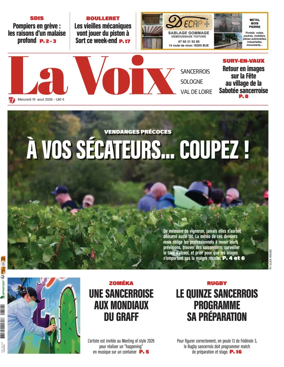 Cover of La Voix du Sancerrois