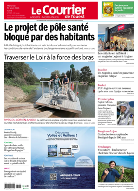 Cover of Le Courrier de l’Ouest (Nord Anjou)