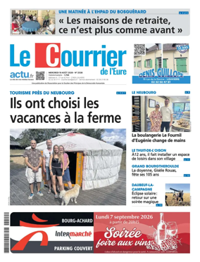 Cover of Le Courrier de l'Eure