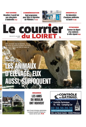 Cover of Le Courrier du Loiret