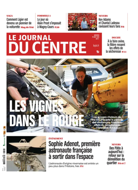 Cover of Le Journal du Centre