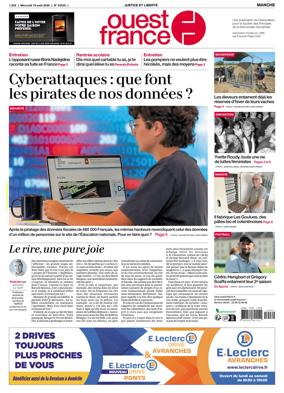 Cover of Ouest France (Manche)