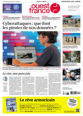 Cover of Ouest France (Nantes Nord-Loire - Ancenis)